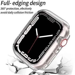 เคสกันรอยรอบ เคส เเข็ง ใส สำหรับ iWatch 10 9 8 42mm 45mm เคส CASE watch 7 44mm 46mm case iwatch