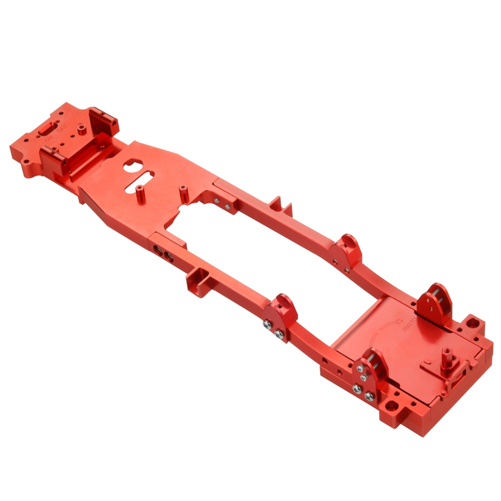 โลหะ RC Body แชสซีกรอบชุดอุปกรณ์เสริมเหมาะสําหรับ DIY รถบรรทุกรถอะไหล่อัพเกรด R604S WPL D12 1/10 RC 