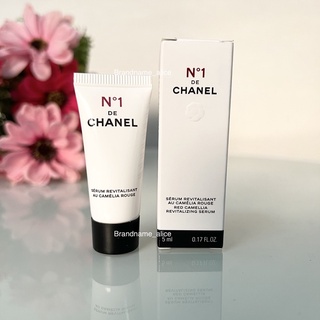 แท้💯 เซรั่ม N°1 DE Chanel red camellia revitalizing serum &amp; cream 5ml