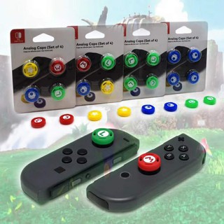 ฝาครอบจอยสติ๊กสำหรับ Nintendo Switch Joy-Con Controller ( 4 ชิ้น )