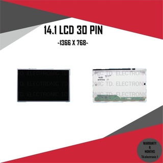 จอ Notebook 14.1 LCD 30 PIN /จอโน๊ตบุ๊ค 14.1 นิ้ว LCD 30 พิน /HD