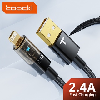 Toocki สายชาร์จ USB 2.4A ชาร์จเร็ว สําหรับ iP