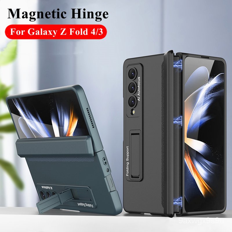 Case for Samsung Galaxy Fold4 Z Fold 4 3 2 Adsorption Hinge