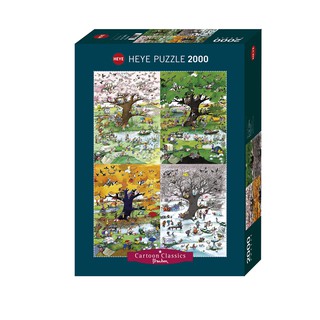 [preorder รบกวนถามstockก่อนสั่งซื้อค่า] Heye Cartoon Classics jigsaw puzzle จิ๊กซอว์นำเข้า 2000 ชิ้น