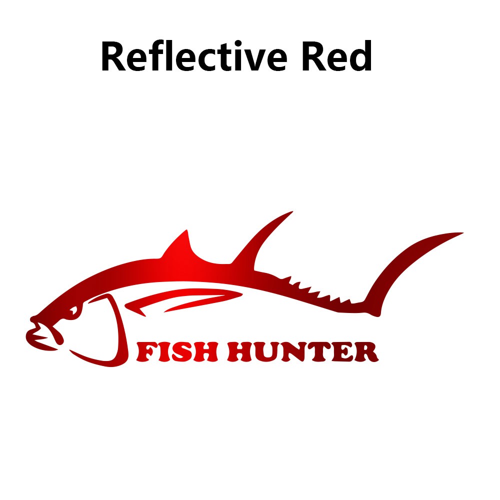 Fishing Hunter Decal Bucket Tackle Shop Fishhook สติกเกอร์ถังปลากล่องรถไวนิล Decals ราคา ถูกที่สุด ดีลบีเคเค แกลเลอรีภาพที่ 5