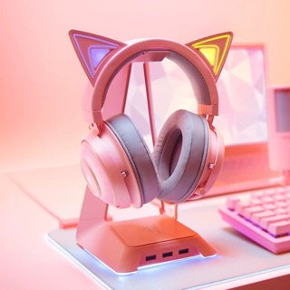 Razer Gaming Headset Kraken Kitty Quartz Edition