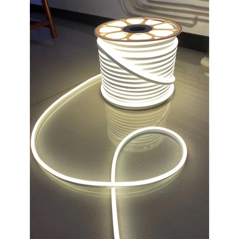 นีออนเฟล็ก 12V/ 220V  NEON FLEX LED ตัดขายเป็นเมตร ไฟ220V ต้องสั่งหัวปลั๊กด้วยนะครับ - รูปที่ 5