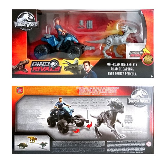 Jurassic World ATV Vehicle With Dino Figure ไดโนเสาร์ จูราสิค