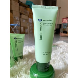 🔥cucumber🔥facial wash boots บู๊ทส์แตงกวาล้างหน้า