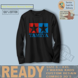 Tamiya CORPORATION เสื้อยืดแขนยาว ผ้าฝ้าย ลายอนิเมะ Distro Combed 30S - Arsakha