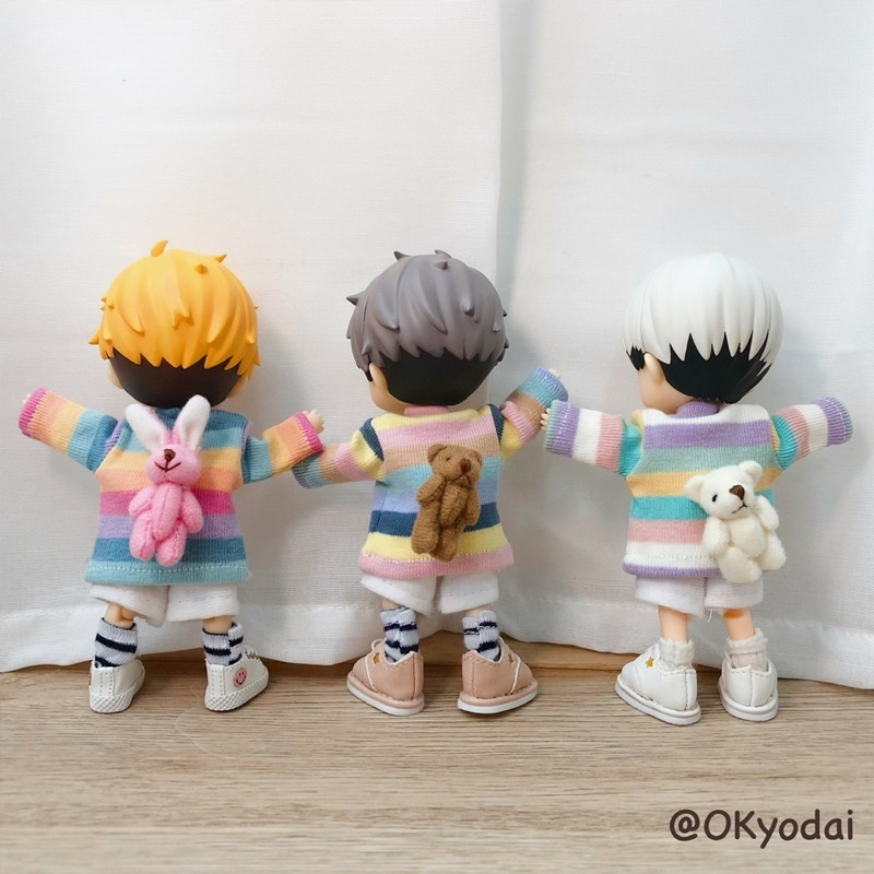 *พร้อมส่ง* ชุดตุ๊กตาเกาะ สำหรับ nendoroid ob11 ymy