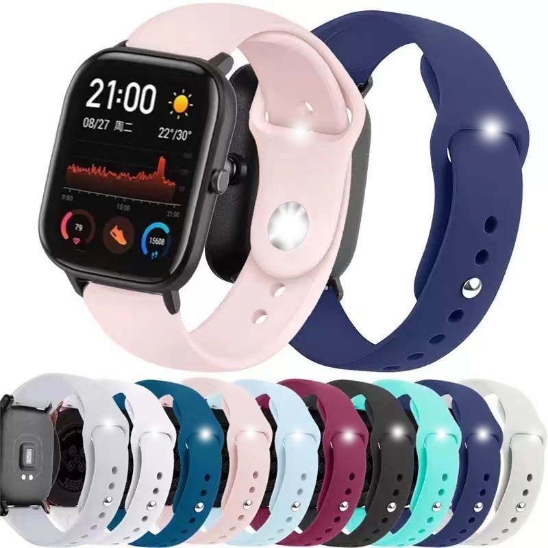 สายนาฬิกาข้อมือ สําหรับ Huami Amazfit gts2 Mini gts 2 gtr 47 มม. 42 มม. 20 มม. Amazfit Bip