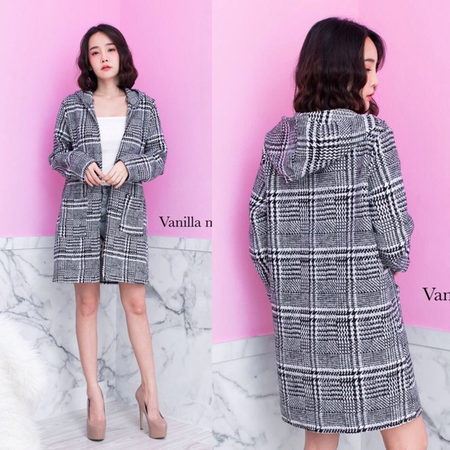 Vanilla Mint Hoody Cardigan