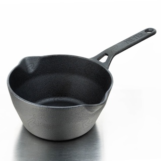 กระทะก้นลึก ขนาด 18 ซม กระทะเหล็กหล่อ กระทะทอด ใช้ได้กับเตาทุกประเภท Deep Skillet sweetminihome