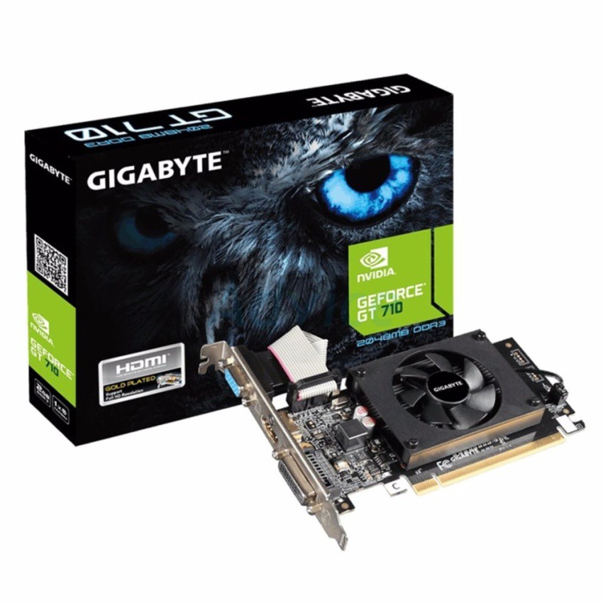 GigaByte Graphic Card DDR3 PCIe GT710 2GB