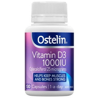 Ostelin Vitamin D3 1000IU 130 Capsules