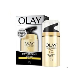 Olay Total Effects 7 In One Day Cream 12g โอเลย์ โททัล เอ็ฟเฟ็คท์