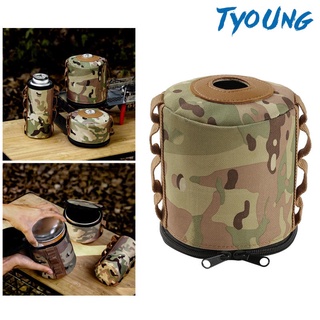 [Tyoung] เคสกระป๋องลายพรางขนาดใหญ่สําหรับใส่ถังแก๊ส