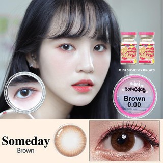 คอนแทคเลนส์ Kitty kawaii รุ่น Mini Someday brown