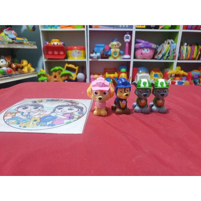 paw patrol  ฟิกเกอร์ทั้งสามตัว📍มือสอง📍