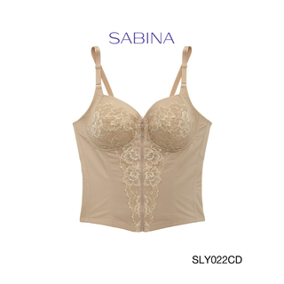 Sabina เสื้อชั้นในกระชับสัดส่วน Seamless Fit  รุ่น Function Shape รหัส SLY022CD สีเนื้อเข้ม