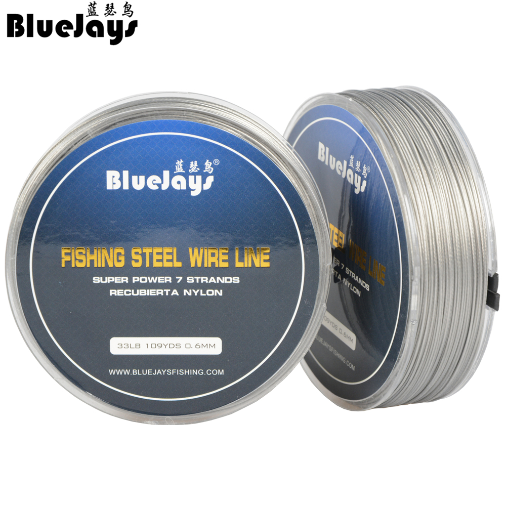 100M Fishing Line Nylon Super Strong Wear-resistant 2LB - 40LB