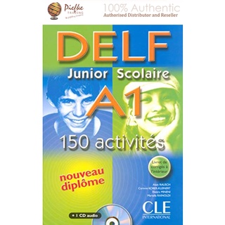 Delf Junior Scolaire A1 Textbook / Key / Audio Audio (English and French Edition) : 9782090352467 (นำเข้าของแท้100%)