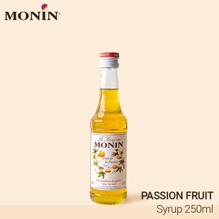 MONIN Passion fruit Syrup 250ml น้ำเชื่อมกลิ่นเสาวรส ขนาด 250 มิลลิลิตร