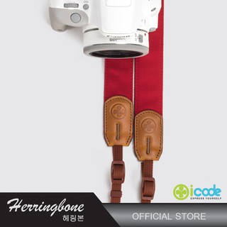 iCode สายคล้องกล้องPublic30-CANVAS PRIMARYRED