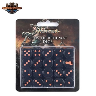 [GW-พร้อมส่ง] WARHAMMER : Warhammer: SONS OF BEHEMAT DICE ] ลูกเต๋า