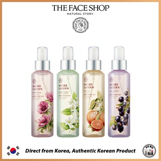 THE FACE SHOP NATURE GARDEN PERFUME BODY MIST 155ml *ของแท้จากเกาหลี*