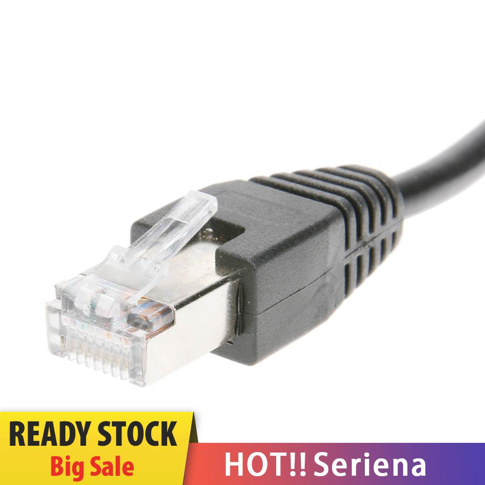 Seriena Dsl Rj45 Male To 2 Female อะแดปเตอร์แยกสายเคเบิ้ลเชื่อมต่อ ...