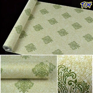 วอลเปเปอร์ลายไทยหน้ากว้าง 45 ซม. ยาว 10 เมตร