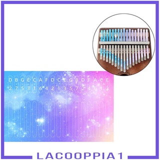 [Lacooppia1] สติกเกอร์โลโก้เปียโนคาลิมบา 17 คีย์ สําหรับเด็กผู้เริ่มต้น