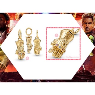 pandora shine dangle charm Marvel x pandora infinity gauntlet