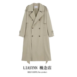ELLA trenchcoat 🧥🧶 เสื้อโค้ทยาว สีครีมมอคค่า มีผูกเอว แฟชั่น