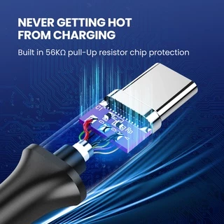 Ugreen สาย USB C สายชาร์จ USB 3.0 Type C สําหรับ Samsung Galaxy Note 8