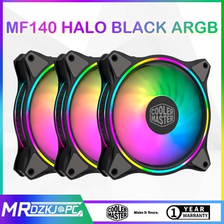 พัดลมระบายความร้อน CPU MF140 Halo ARGB 140 มม. เสียงรบกวนต่ํา ประสิทธิภาพสูง สีดํา