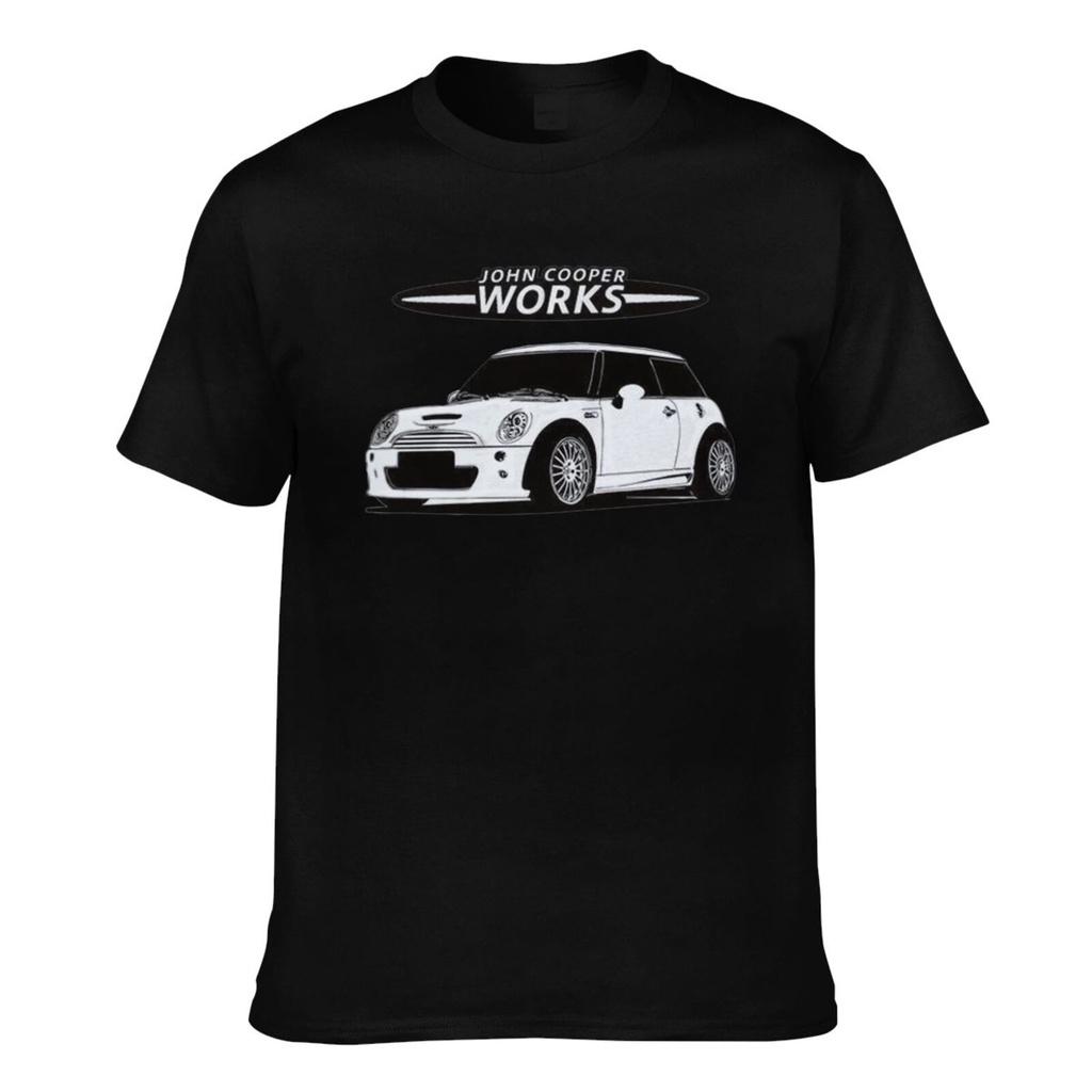 Mini Cooper R53 S Jcw Racing เสื้อยืดผ้าฝ้ายผู้ชาย