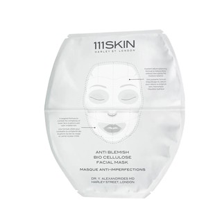 พร้อมส่ง ของแท้ 111SKIN Anti Blemish Bio Cellulose Facial Mask Single 25ml