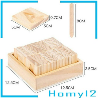 ( Homyl2 ) ของเล่นไม้ตัวอักษร Tracing สําหรับเด็กก่อนวัยเรียน