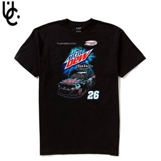 ผ้าฝ้ายแท้เสื้อยืด พิมพ์ลายการ์ตูนอนิเมะ nascar series nascar gamer vintage retro band Cartoon anime music rap tee allsi