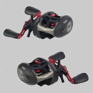 Baitcasting Fishing Reel 17 + 1 BB 7.3: 1 อัตราส่วนเกียร์หล่อม้วน