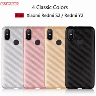 Xiaomi Redmi S2 Luxury Carbon Fiber Shell Soft TPU