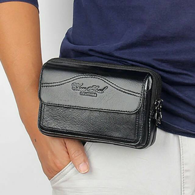 Hp Cheer soul 8872 กระเป๋าสตางค์มือถือหนัง made on belt hpo ที่วางโทรศัพท์มือถือ/เคส