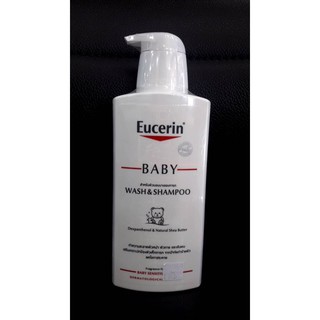 EUC PH5 BABY BATH &amp; SHAMPOO 400MLผลิตภัณฑ์ทำความสะอาดผิวหน้า ผิวกายและเส้นผมของเด็กทารก