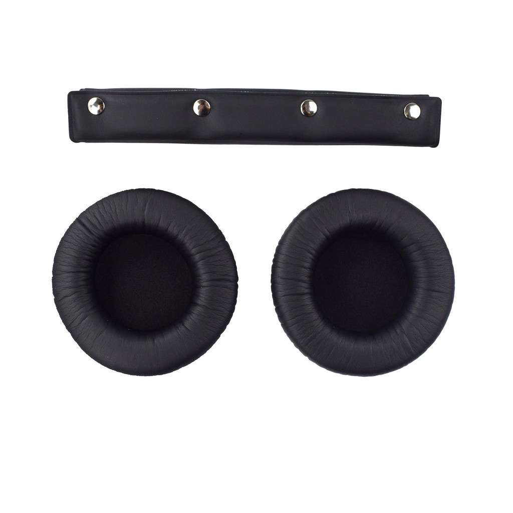 เปลี่ยนแผ่นรองหูฟังโฟม + ชุดแถบคาดศีรษะสําหรับ Beyerdynamic DT770 DT860 DT880 DT880PRO DT990 หูฟัง