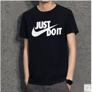 เสื้อยืดพิมพ์ลาย JUST DO IT สำหรับผู้ชาย