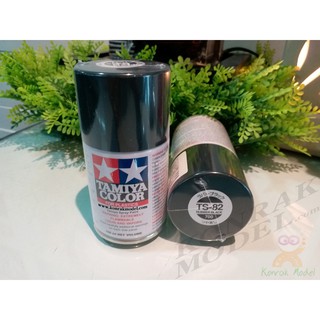 สีสเปย์ Tamiya TS-82 BLACK RUBBER 100ML