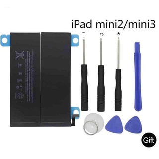 แบตเตอรี่ iPad mini 2 / Mini 3 A1512 A1489 A1490 A1491 A1599 6471mAh พร้อมชุดถอด